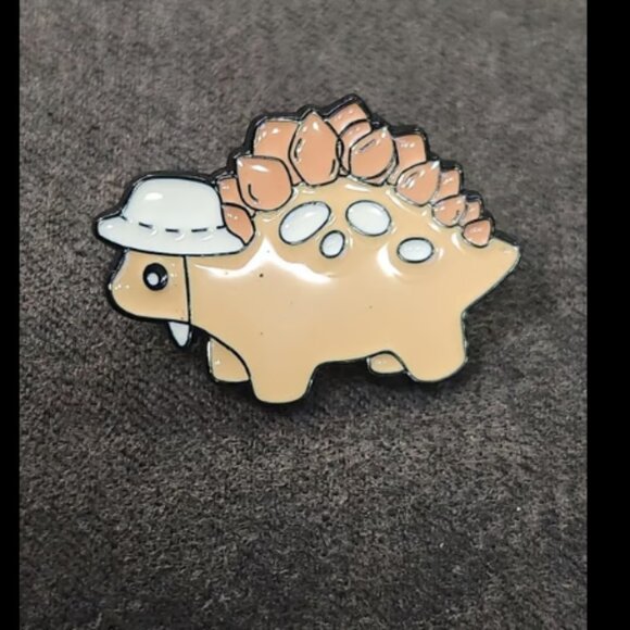 Dinosaur Enamel Pin - Picture 1 of 2
